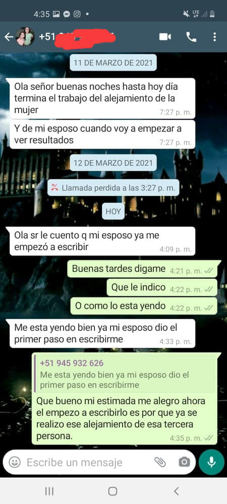 Espacio para captura real de WhatsApp de Edgar